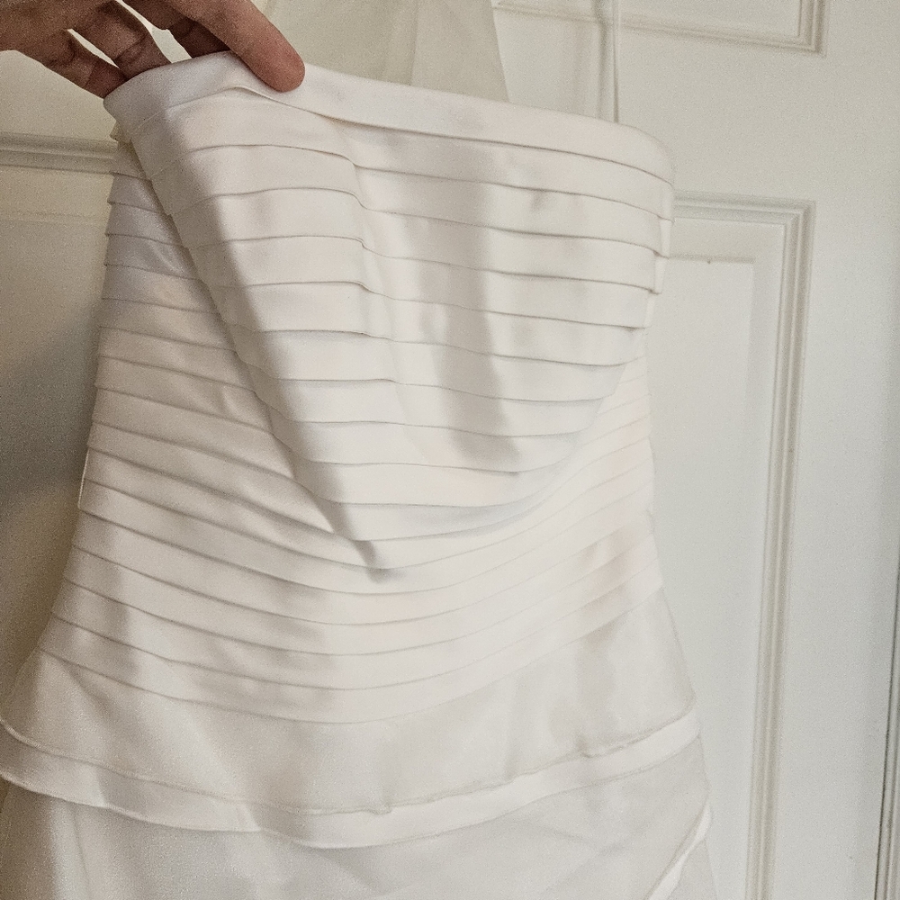 White strapless Dress - Picture 13 of 13